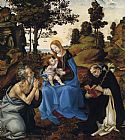Filippino Lippi The Virgin and Child with Sts painting